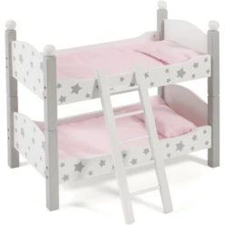 BAYER CHIC 2000 Poppen Stapelbed Stars Grijs 4 BAYER CHIC 2000 Poppen Stapelbed Stars Grijs -Kinderen Speelgoeds Winkel bayer chic 2000 poppen stapelbed stars grijs a296667 2