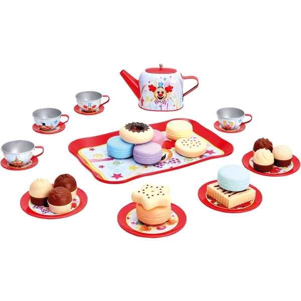 Bino Theeserviesje voor kinderen, rood Bino Theeserviesje Voor Kinderen, Rood -Kinderen Speelgoeds Winkel bino theeserviesje voor kinderen rood a360337 1