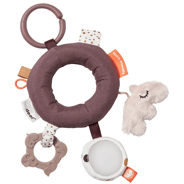 Done by Deer ™ To-Go activiteitsring, roze Done By Deer ™ To-Go Activiteitsring, Roze -Kinderen Speelgoeds Winkel done by deer to go activiteitsring roze a282801
