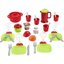 Ecoiffier 100 % Chef Dinerset Box -Kinderen Speelgoeds Winkel ecoiffier 100 chef dinerset box a271732 3