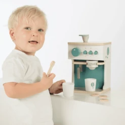 Label-Label - Espressomachine - Groen -Kinderen Speelgoeds Winkel label label espressomachine groen a393349 2