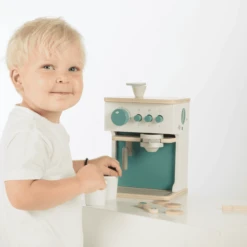 Label-Label - Espressomachine - Groen -Kinderen Speelgoeds Winkel label label espressomachine groen a393349 3
