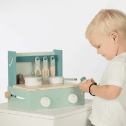 Label-Label - Opvouwbaar Kooktoestel - Groen -Kinderen Speelgoeds Winkel label label opvouwbaar kooktoestel groen a393370 2