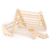 LEG & GO Klimdriehoek - Klimmuur (Zweeds) 2in1, Naturel -Kinderen Speelgoeds Winkel leg go klimdriehoek klimmuur zweeds 2in1 naturel a379552