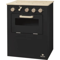 Micki Kooktoestel Premium Zwart -Kinderen Speelgoeds Winkel micki kooktoestel premium zwart a360662 3