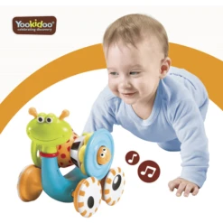 Yookidoo Slak - Beweging En Muziek -Kinderen Speelgoeds Winkel yookidoo slak beweging en muziek a040720 4
